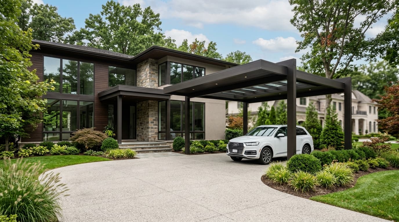 Double Carport — Malvern, PA