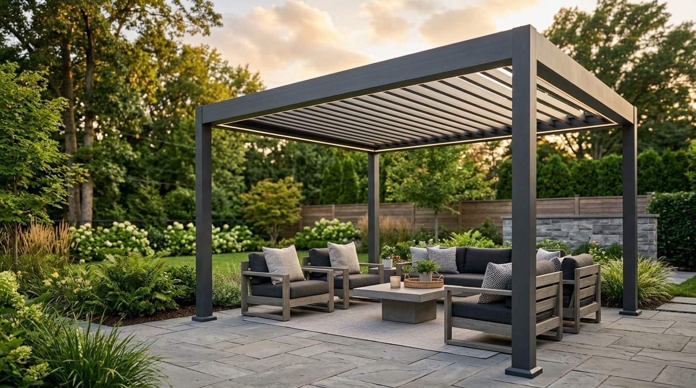 Motorized Pergola Installation — JHL Pergolas Chester County PA